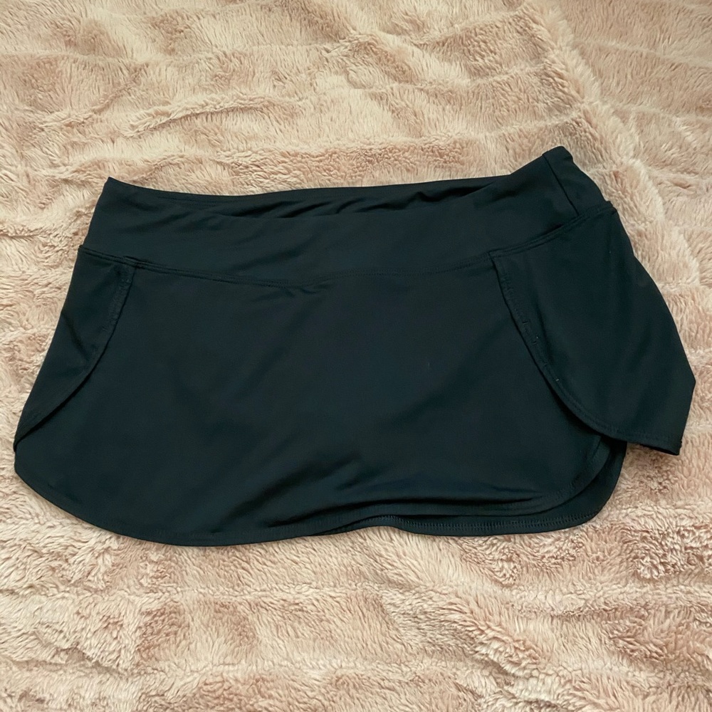 Athleta Black Swim Skirt